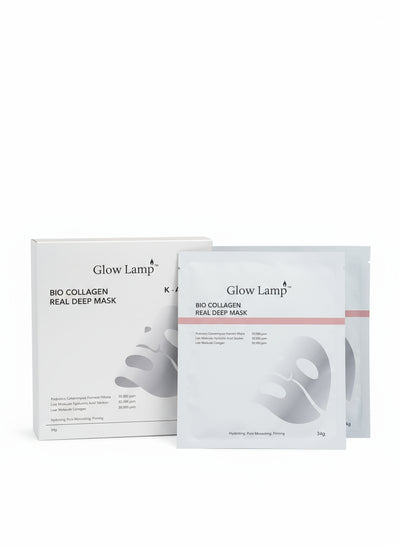 Glow Lamp BIO COLLAGEN REAL DEEP Mask(PACK OF 4)
