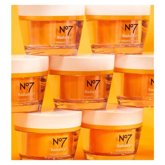 No7 Radiance+ Vitamin C Daily Brightening Moisturiser 50ml