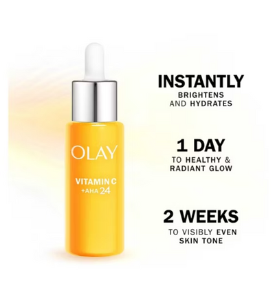 Olay Vitamin C + AHA24 Day Gel Serum For Bright And Even Tone 40ml