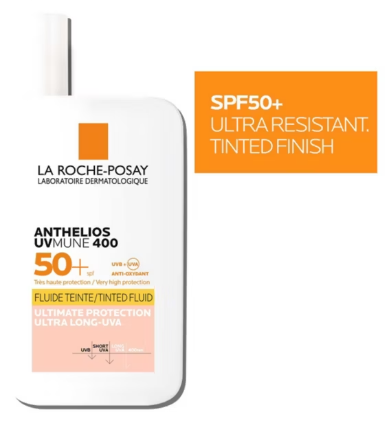 La Roche-Posay Anthelios UVMUNE 400 Invisible Fluid Tinted SPF50+ 50ml