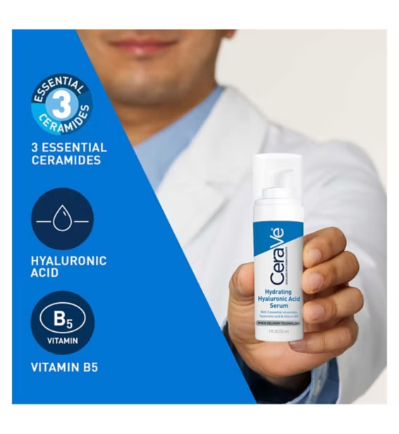 CeraVe Hydrating Hyaluronic Acid Serum 30ml