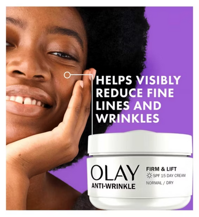 Olay Anti-Wrinkle Firm & Lift Day Cream SPF15 50ml