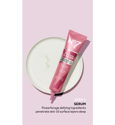 Restore & Renew FACE & NECK MULTI ACTION Serum 50ml