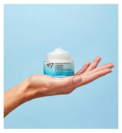 No7 HydraLuminous+ Night Gel 50ml