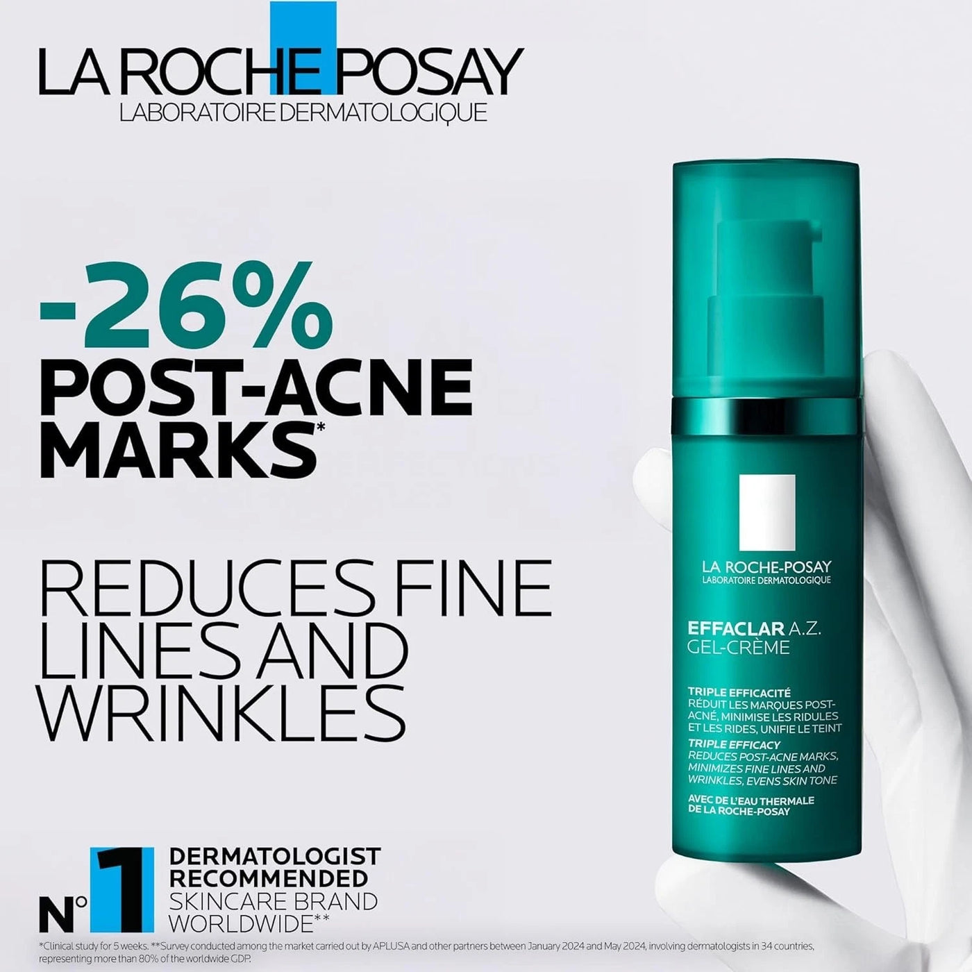 La Roche-Posay Effaclar A.Z. Gel Cream Moisturiser 40ml