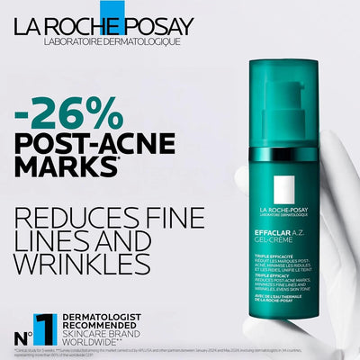 La Roche-Posay Effaclar A.Z. Gel Cream Moisturiser 40ml