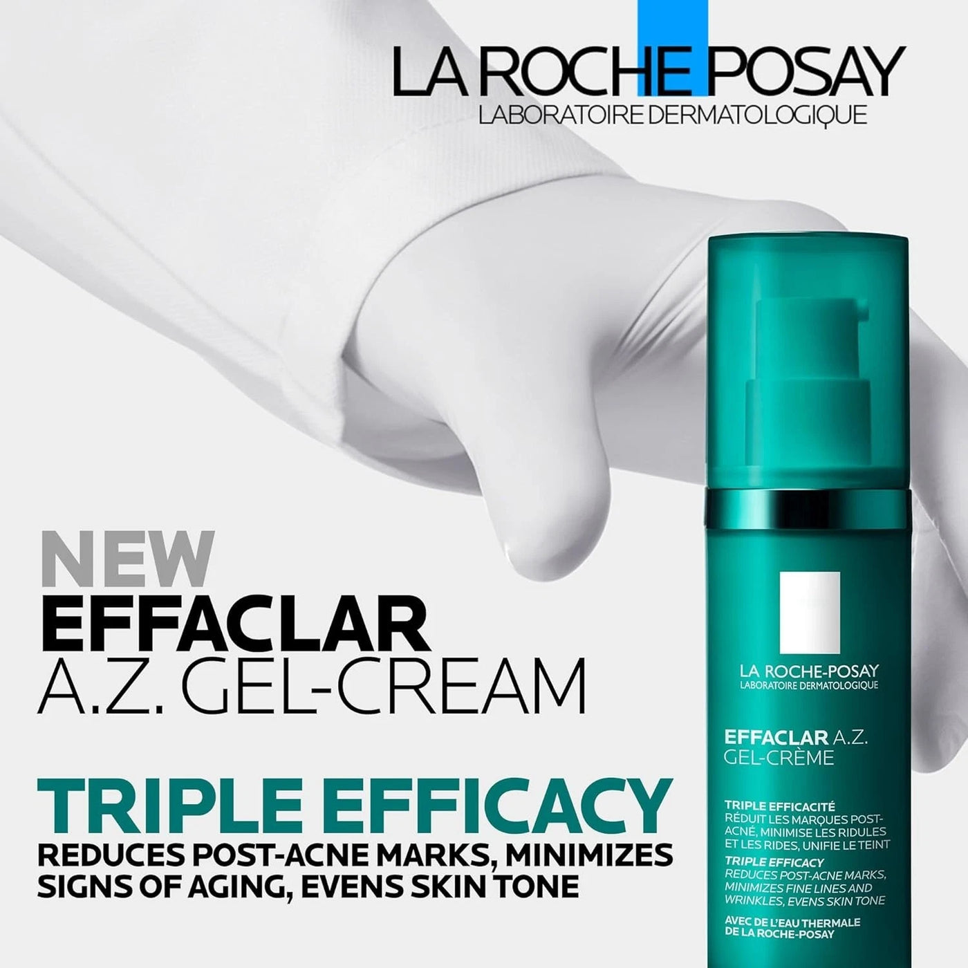 La Roche-Posay Effaclar A.Z. Gel Cream Moisturiser 40ml